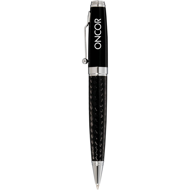 Triton Twist Ballpoint Pen with Carbon Fiber Detail