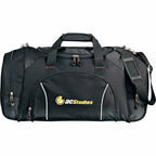 Triton Weekender Carry All Duffel Bag, 24 Inches Transfer - Black - Front 2