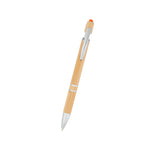 Tropical Incline Pen with Stylus in Bamboo - Side