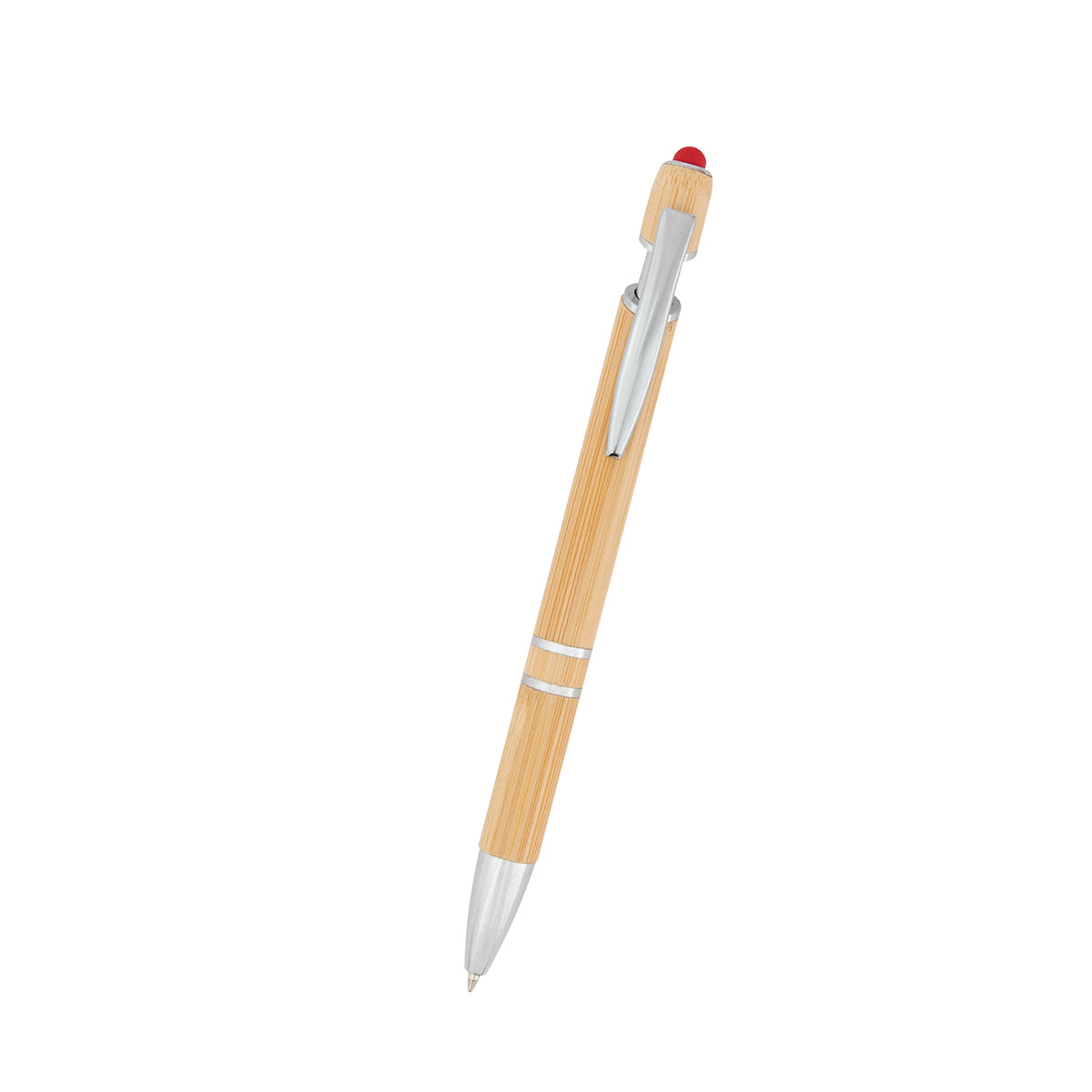 Tropical Incline Pen with Stylus in Bamboo - Side