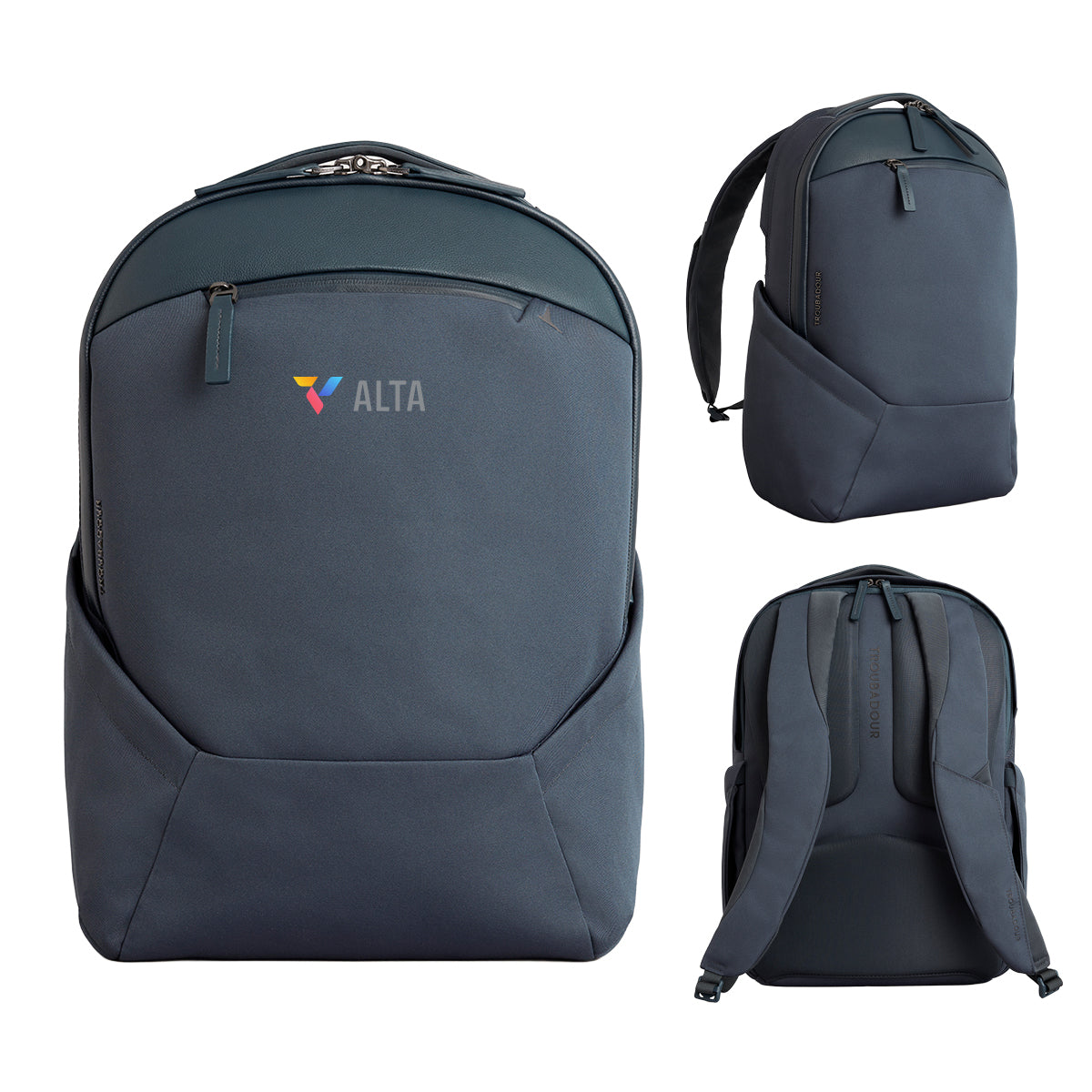 Troubadour Apex Backpack in Recycled PET Full Color - Basalt - Colorbrite