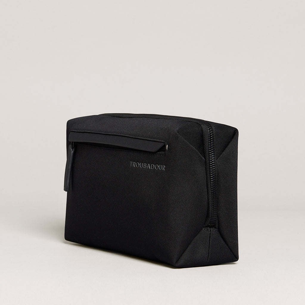 Troubadour Caboodle Case in Recycled PET Embroidery - Angle