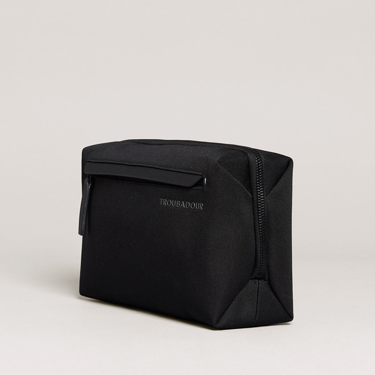 Troubadour Caboodle Case in Recycled PET Embroidery - Angle