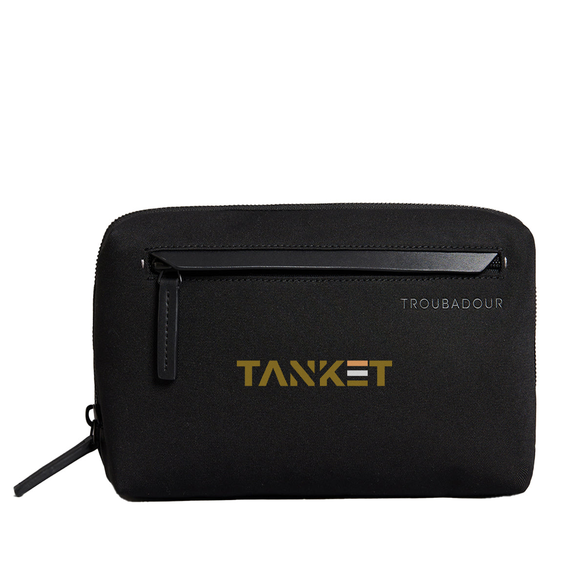 Troubadour Caboodle Case in Recycled PET Embroidery - Black - Colorbrite