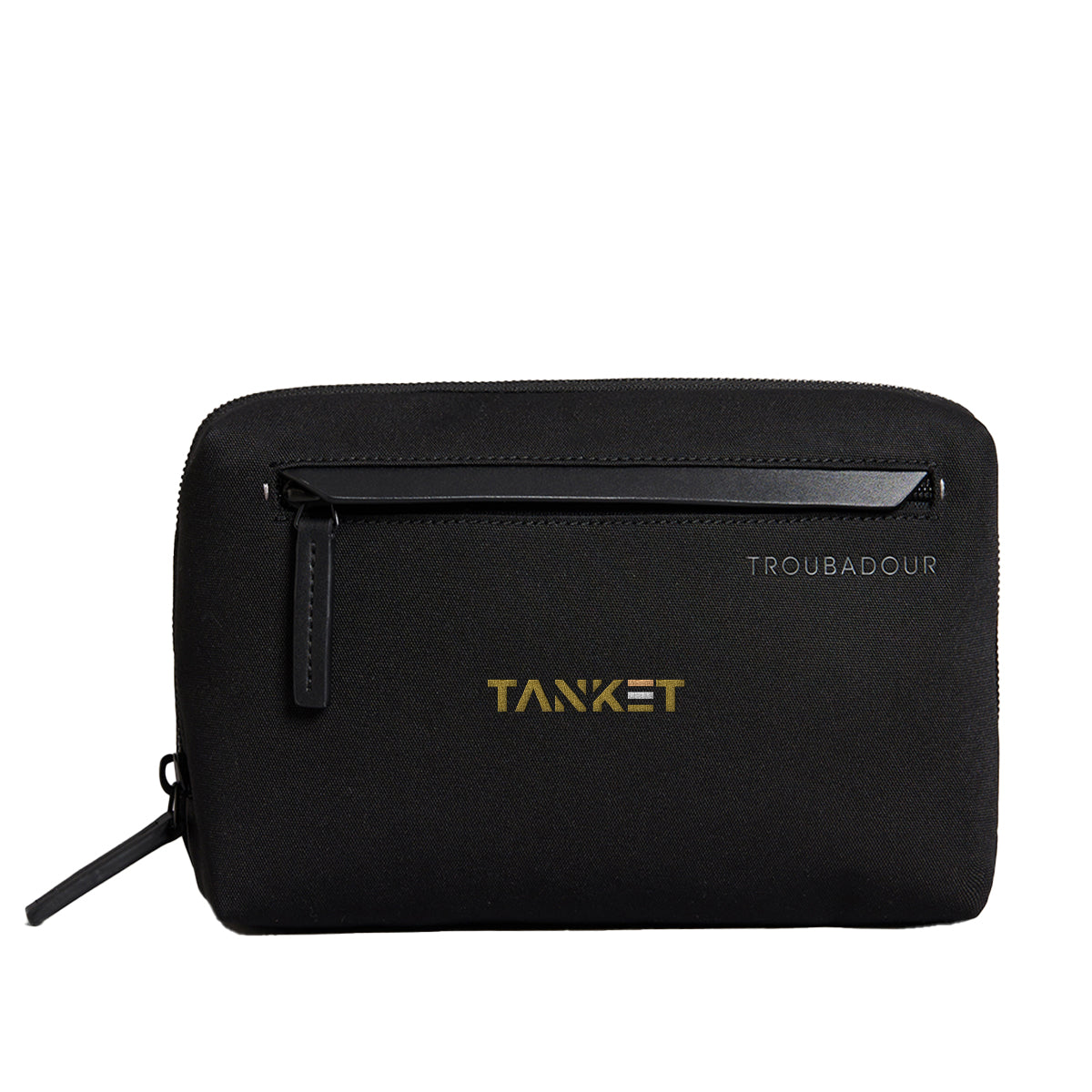Troubadour Caboodle Case in Recycled PET Embroidery - Black - Embroidery