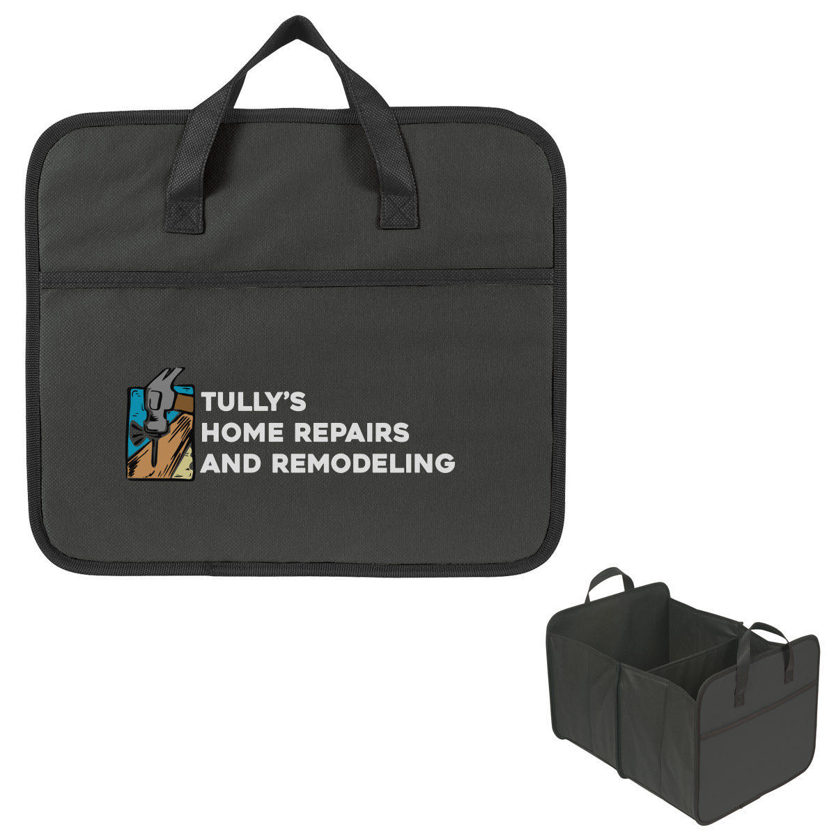 Trunk Organizer, Non-Woven - Black - Colorbrite