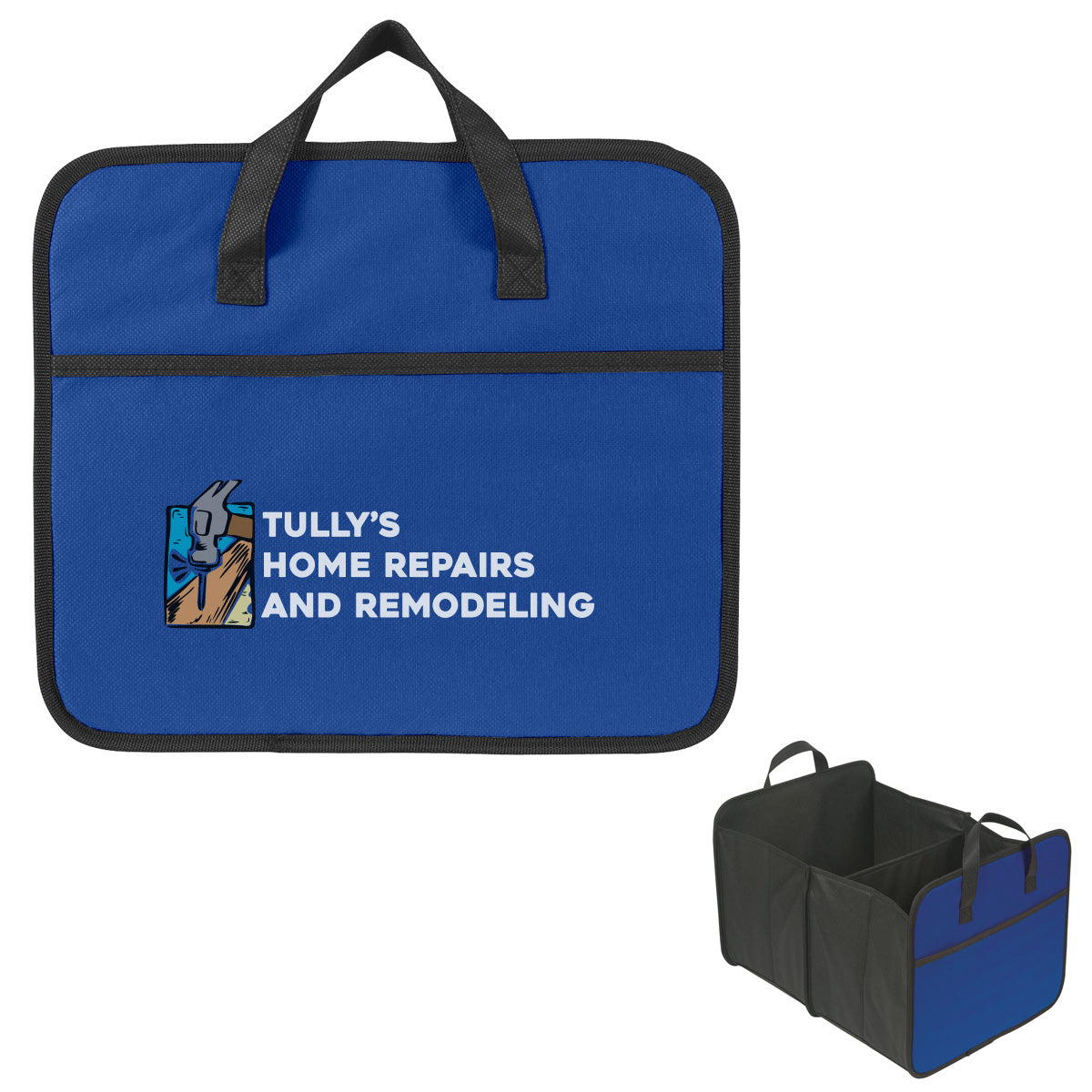 Trunk Organizer, Non-Woven - Royal Blue - Colorbrite