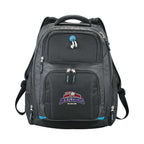 TSA Laptop Backpack with Side Entry, 15 Inch Transfer - Black - Front 2
