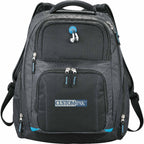 TSA Laptop Backpack with Side Entry, 15 Inch Transfer - Black - Front 3