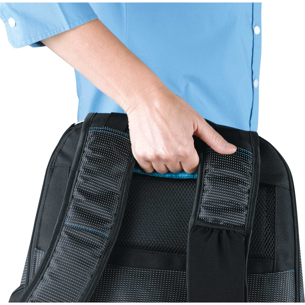 TSA Laptop Backpack with Side Entry, 15 Inch Transfer - Black - Photo 5