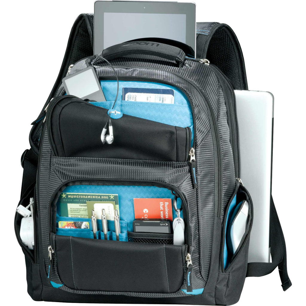 TSA Laptop Backpack with Side Entry, 15 Inch Transfer - Black - Photo 6