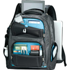 TSA Laptop Backpack with Side Entry, 15 Inch Transfer - Black - Photo 6