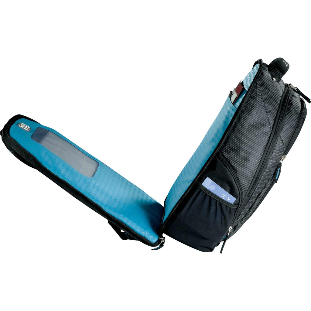 TSA Laptop Backpack with Side Entry, 15 Inch Transfer - Black - Photo 8