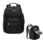 TUMI Backpack, Search - Black - Laser Engraving