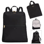 TUMI Just In Case Backpack - Black - Laser Engraving