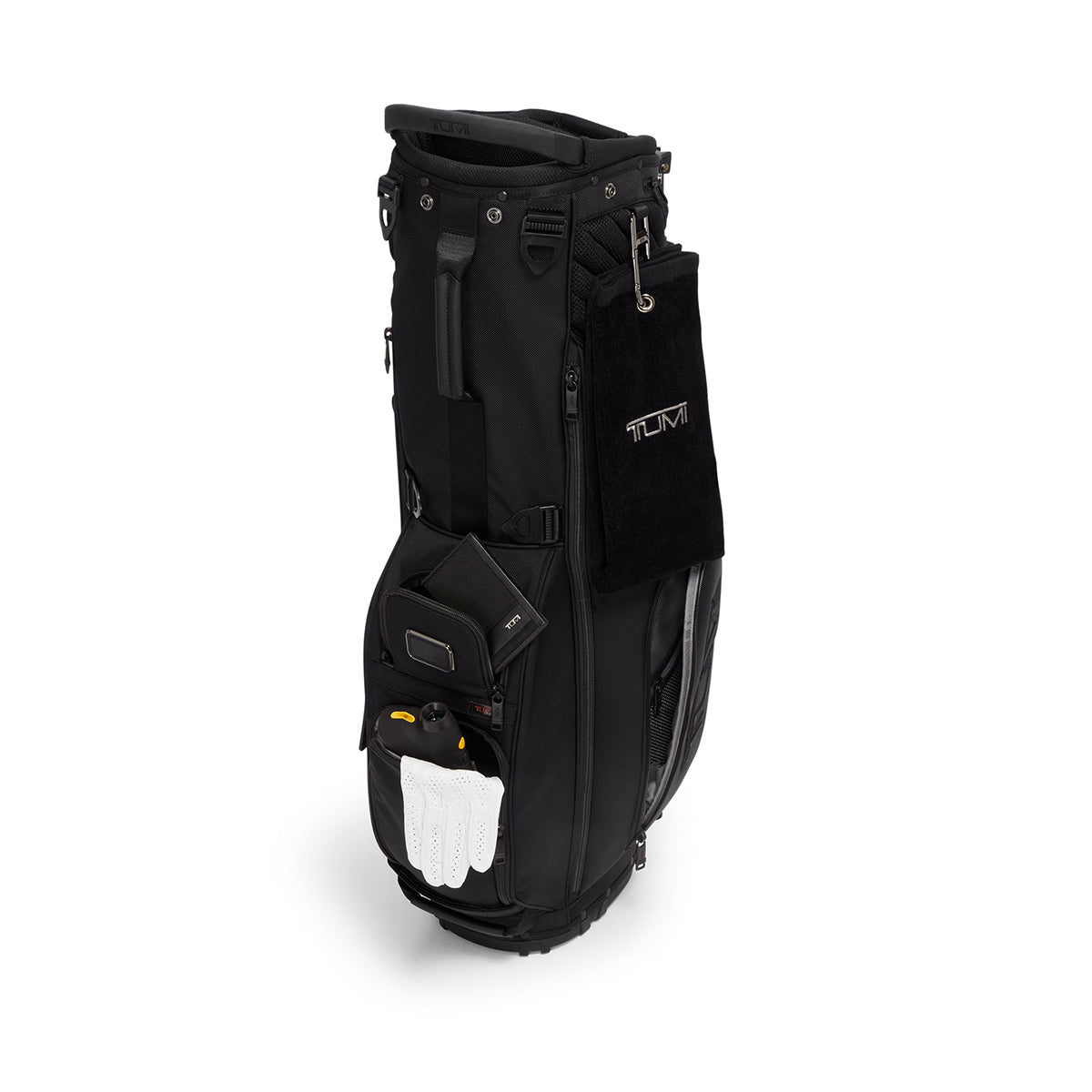 TUMI Sport Stand Bag for Golf - Black - Back