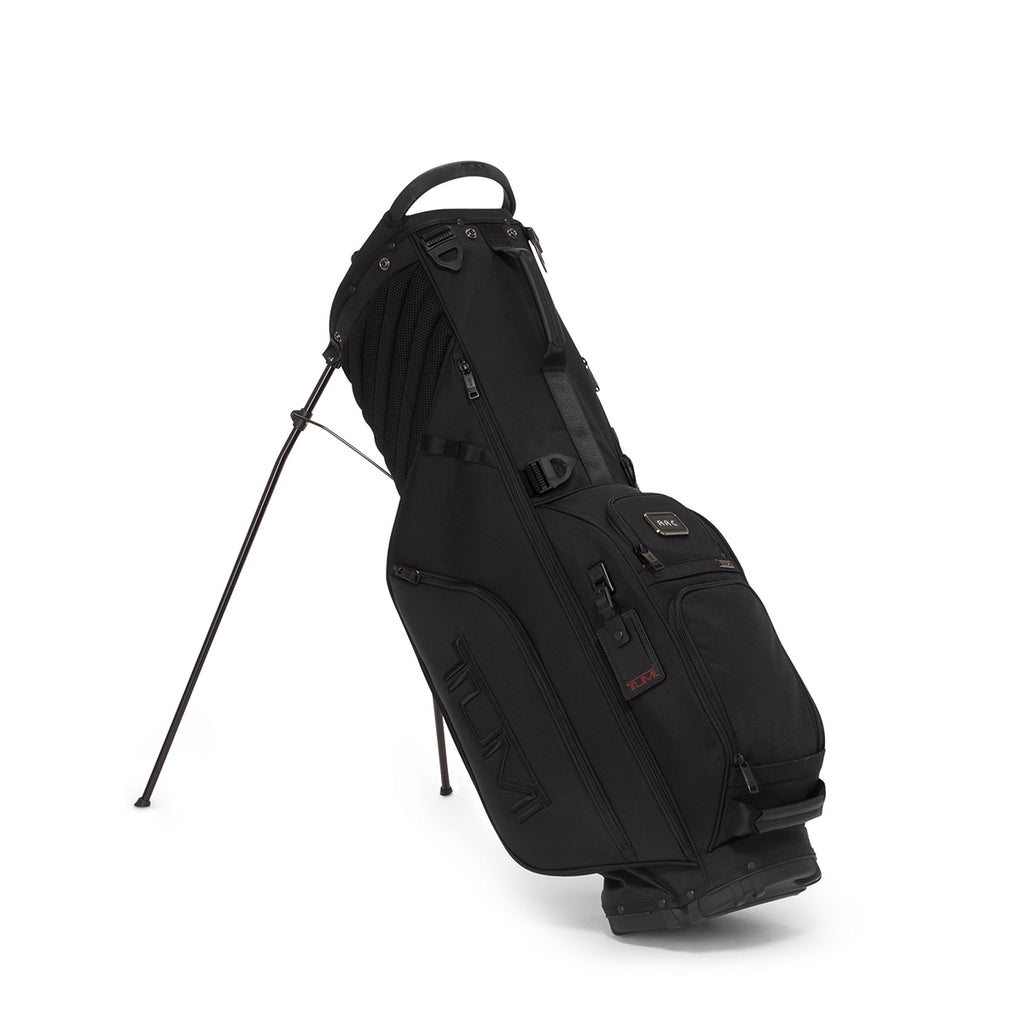 TUMI Sport Stand Bag for Golf - Black - Laser Engraving