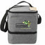 Tundra Recycled Lunch Cooler with Two Compartments Transfer - Graphite - Front