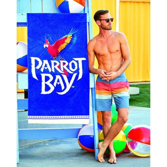 Turkish Cotton Blend Beach Towel, White, 30 x 60 Inches Sublimation