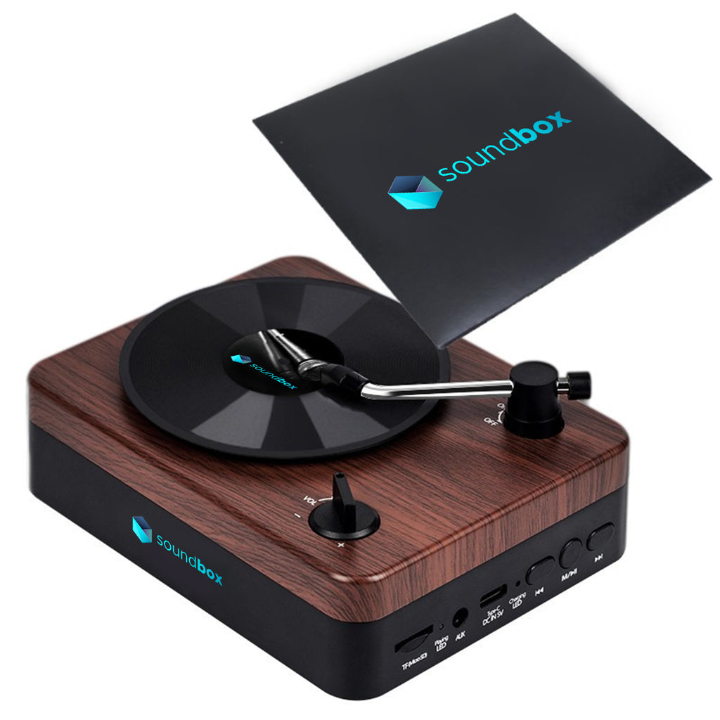 Turntable Wireless Speaker with Record Envelope - 4CP