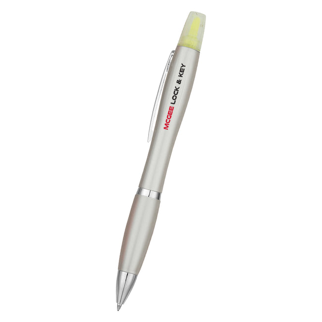Twin-Write Pen and Highlighter