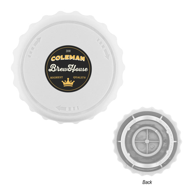 Twist Bottle Opener and Topper, Recycled