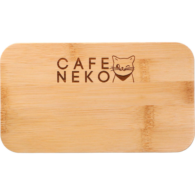 Two Tier Bamboo Fiber Bento Box with Utensil Storage Laser Engraving