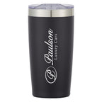Two-Tone Himalayan Recycled Tumbler, 20 oz - Black - Silk Screen