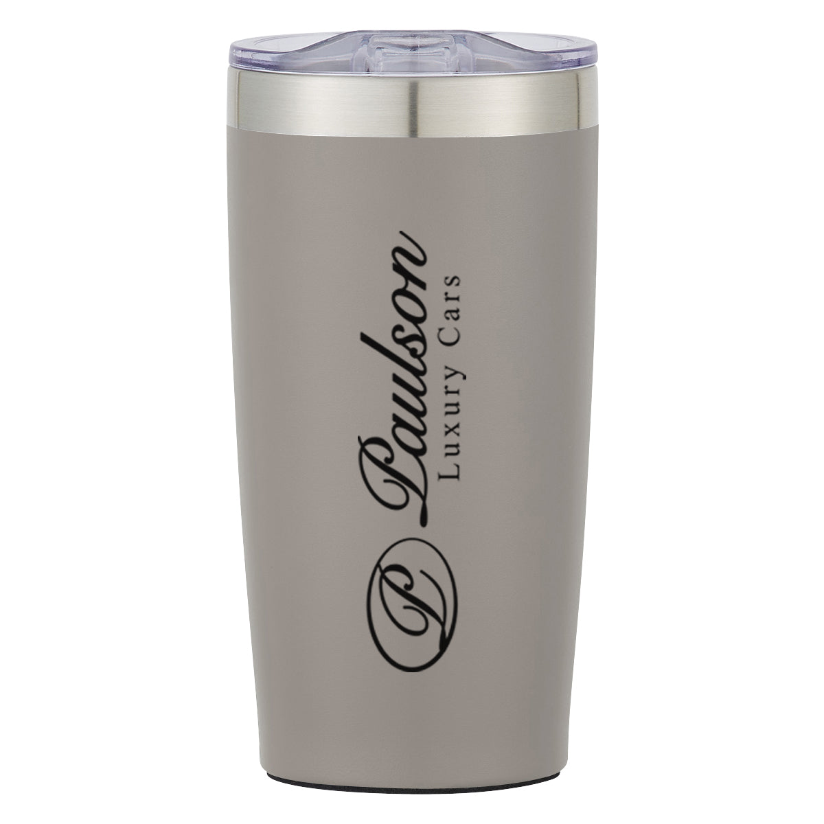 Two-Tone Himalayan Recycled Tumbler, 20 oz - Gray - Silk Screen