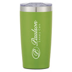 Two-Tone Himalayan Recycled Tumbler, 20 oz - Lime Green - Silk Screen