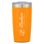Two-Tone Himalayan Recycled Tumbler, 20 oz - Orange - Silk Screen