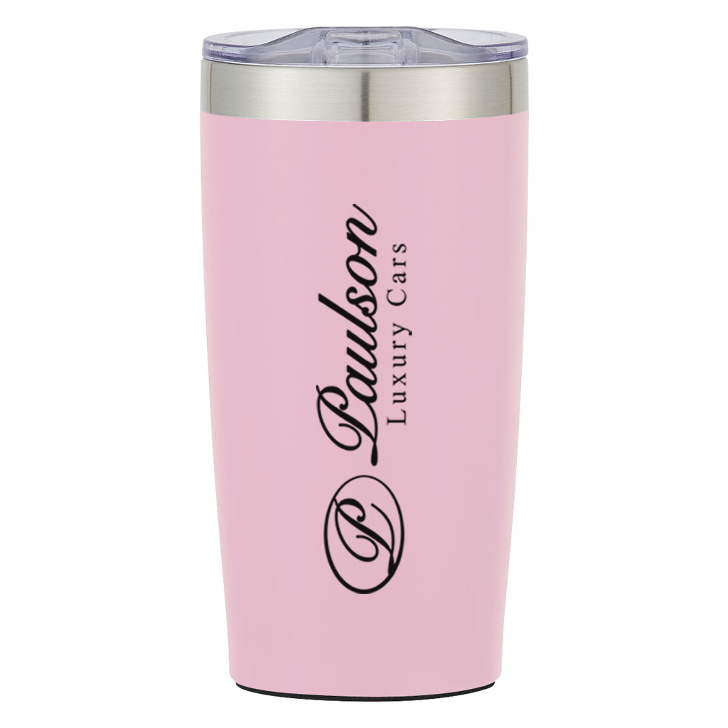 Two-Tone Himalayan Recycled Tumbler, 20 oz - Pink - Silk Screen