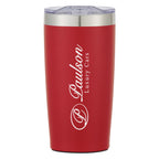 Two-Tone Himalayan Recycled Tumbler, 20 oz - Red - Silk Screen