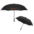 Two-Tone Inversion Umbrella, 48 Inch Arc - Black with Black - Colorbrite