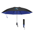 Two-Tone Inversion Umbrella with Recycled Canopy, 46 Inch Arc - Colorbrite