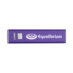 UL Listed On-the-Go Power Bank, 2,200 mAh - Purple - Silk Screen