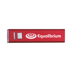 UL Listed On-the-Go Power Bank, 2,200 mAh - Red - Silk Screen