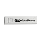 UL Listed On-the-Go Power Bank, 2,200 mAh - Silver - Silk Screen