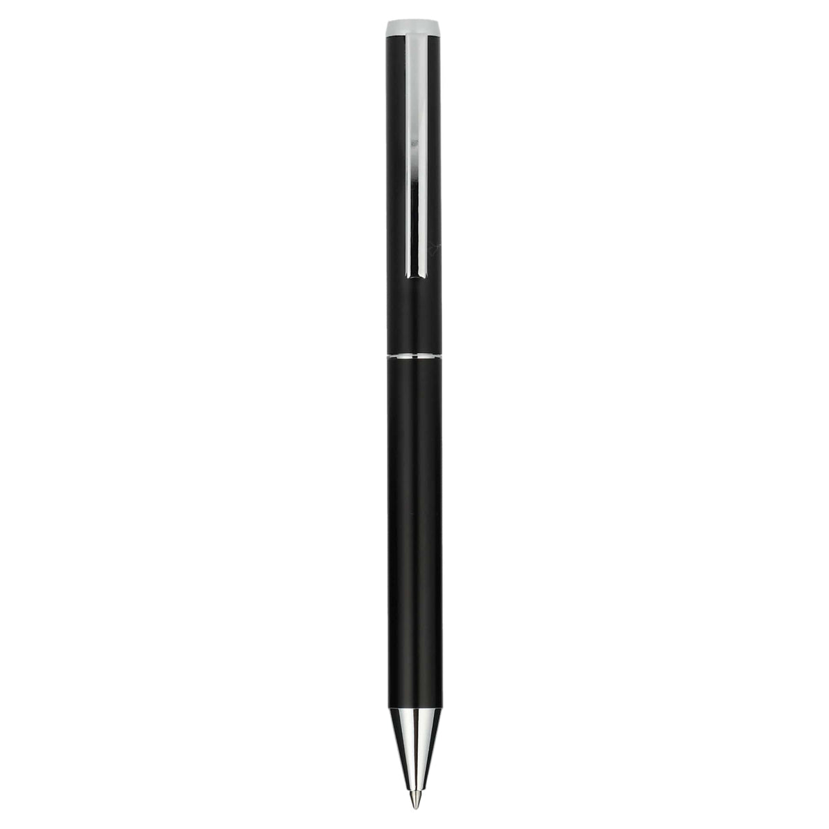 Ultra Gel Pen in 100% Recycled Aluminum - Black - Front