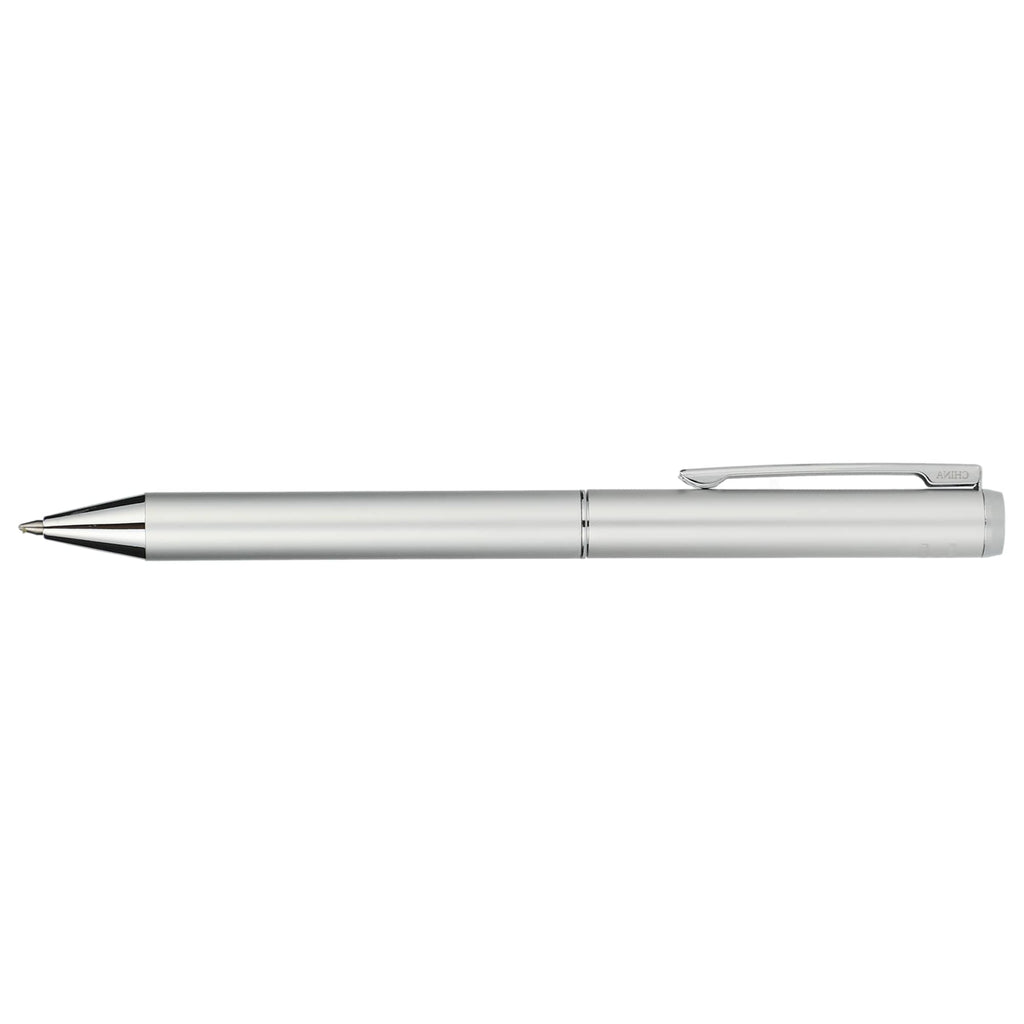 Ultra Gel Pen in 100% Recycled Aluminum - Silver - Left Side