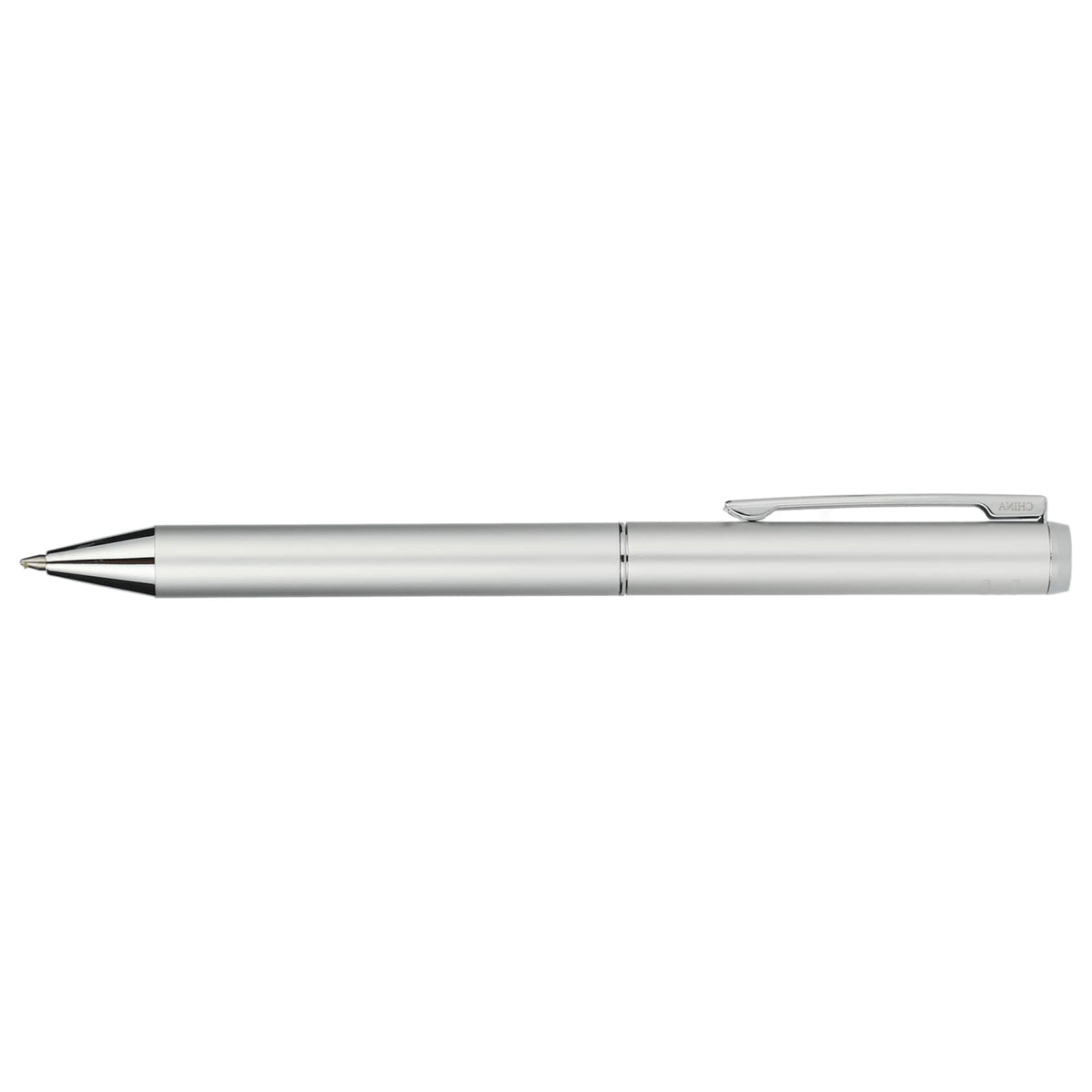 Ultra Gel Pen in 100% Recycled Aluminum - Silver - Left Side