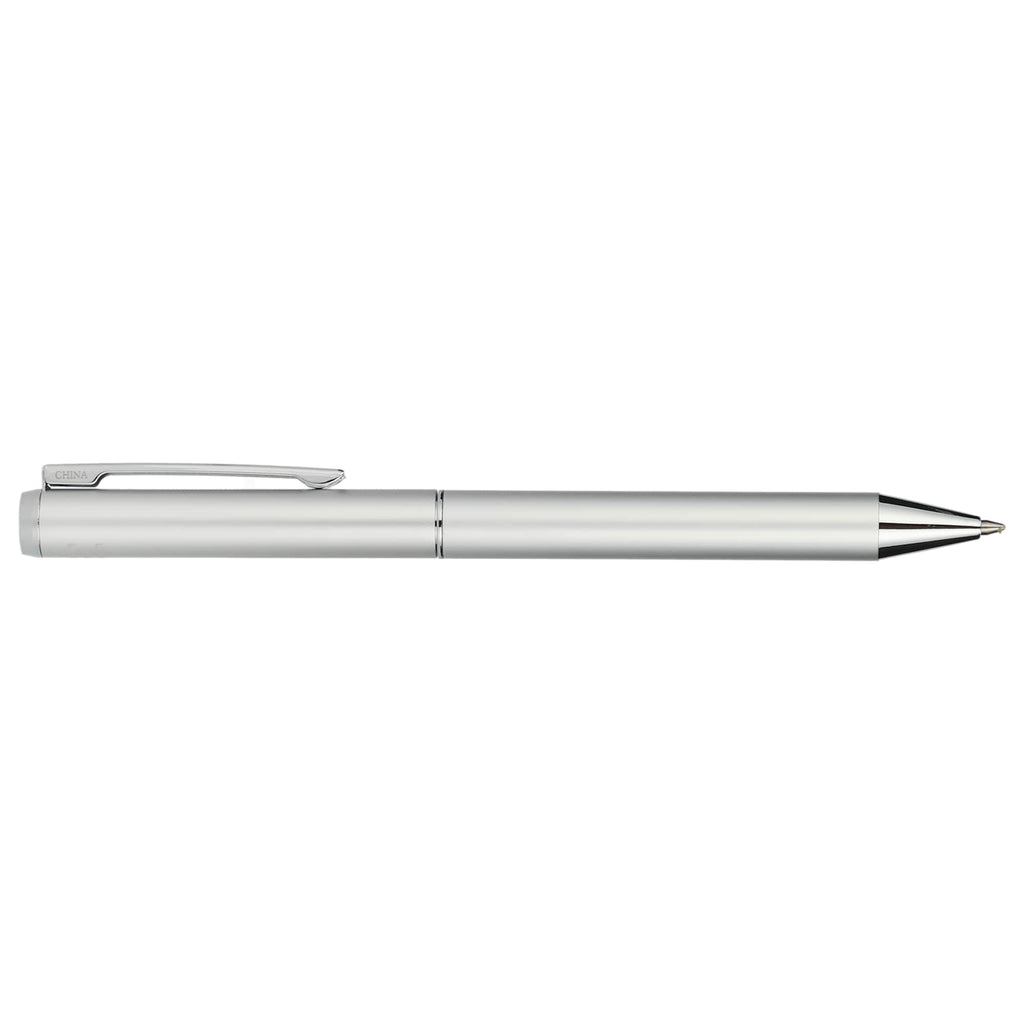 Ultra Gel Pen in 100% Recycled Aluminum - Silver - Right Side 2