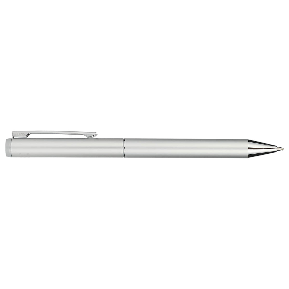 Ultra Gel Pen in 100% Recycled Aluminum - Silver - Right Side 2