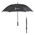 Ultra Lightweight Umbrella, 60 Inch Arc - Black - Silk Screen