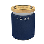 Ultra Sound Speaker and Wireless Charger - Navy - Laser Engraving