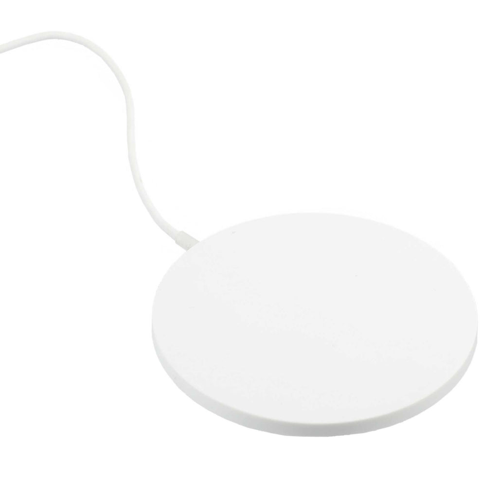 Ultra Thin Plastic Wireless Charging Pad, White Full Color - White - Charging Pad 2