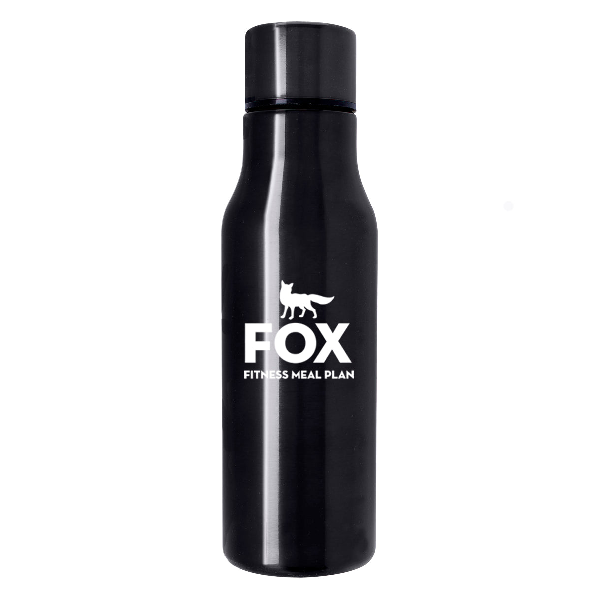 Unity Stainless Steel Bottle, 24 oz - Black - Silk Screen