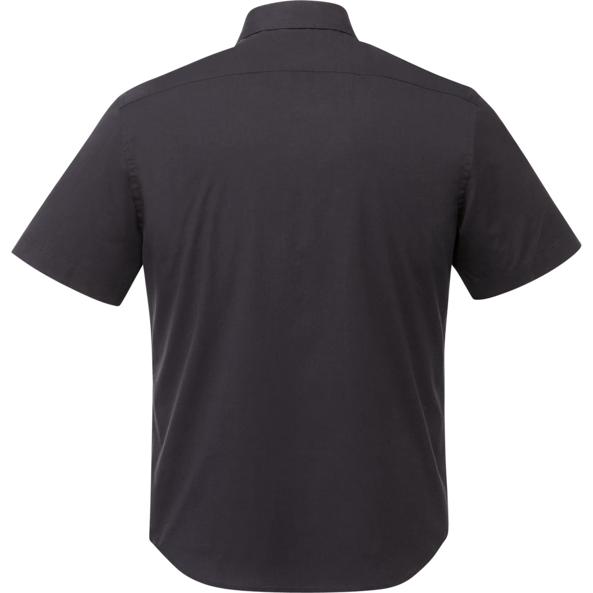 UNTUCKit Coufran Short Sleeve Shirt in Black for Men Embroidery - Black - Back