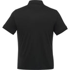 UNTUCKit Damaschino Wrinkle-Free Polo for Men Embroidery - Black - Back