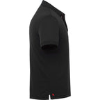 UNTUCKit Damaschino Wrinkle-Free Polo for Men Transfer - Black - Right Side